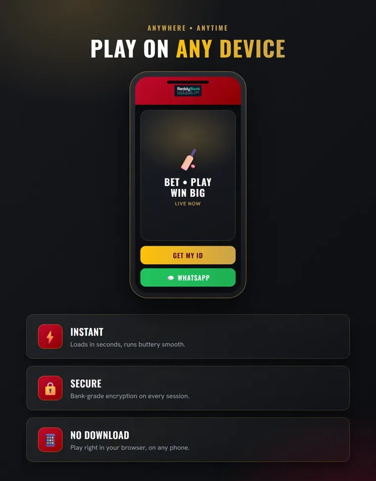 Play ReddyBook on any device, no app download needed